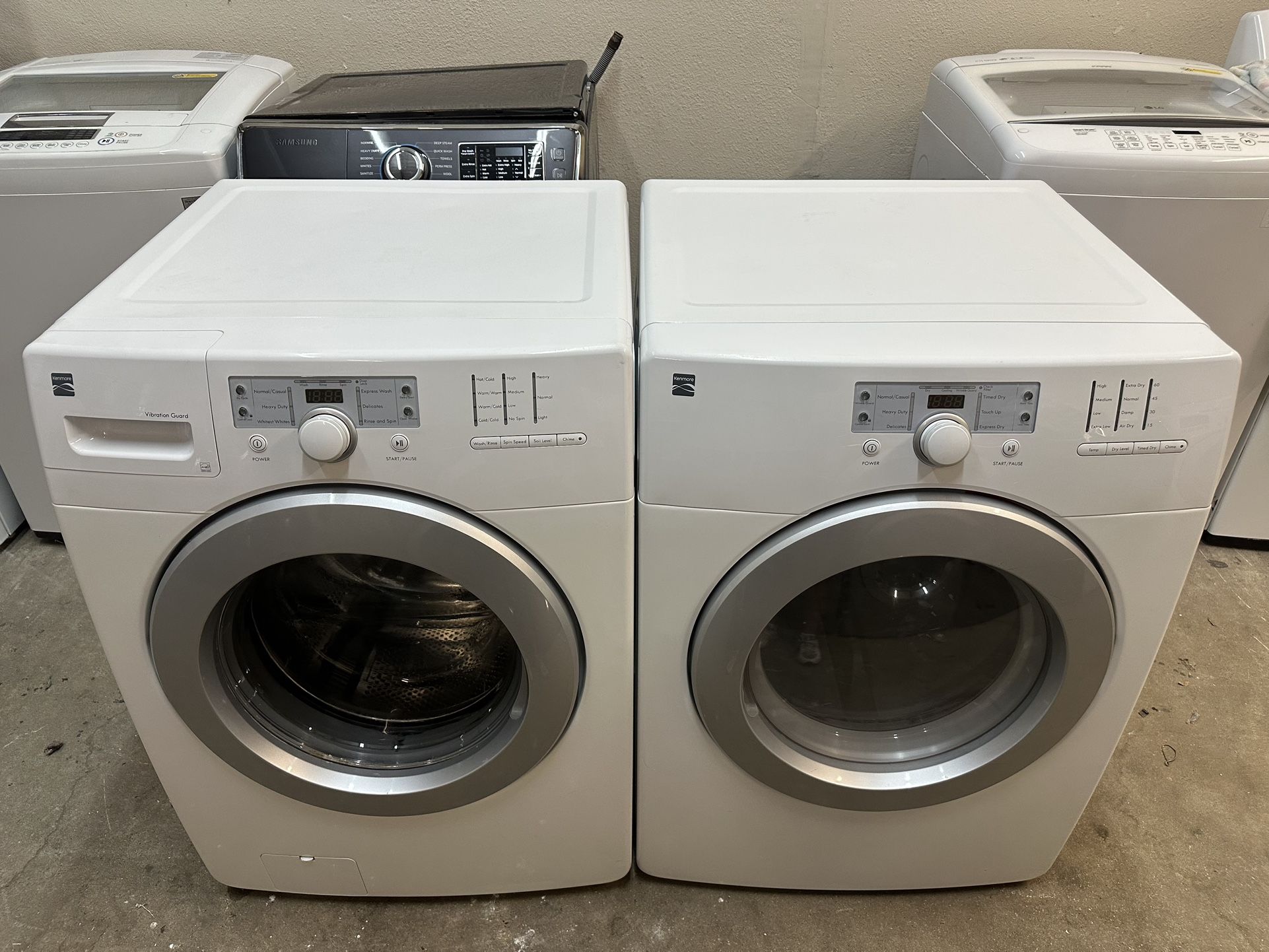 Kenmore Washer And Dryer