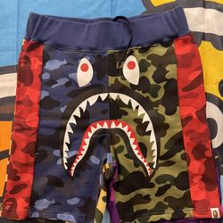 BAPE Mix Camo Shorts