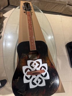 Epiphone Acoustic Guitar – Signed by Breaking Benjamin