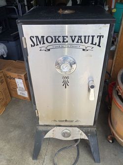Smoke vault propane smoker