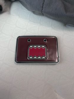 vintage domo belt buckle