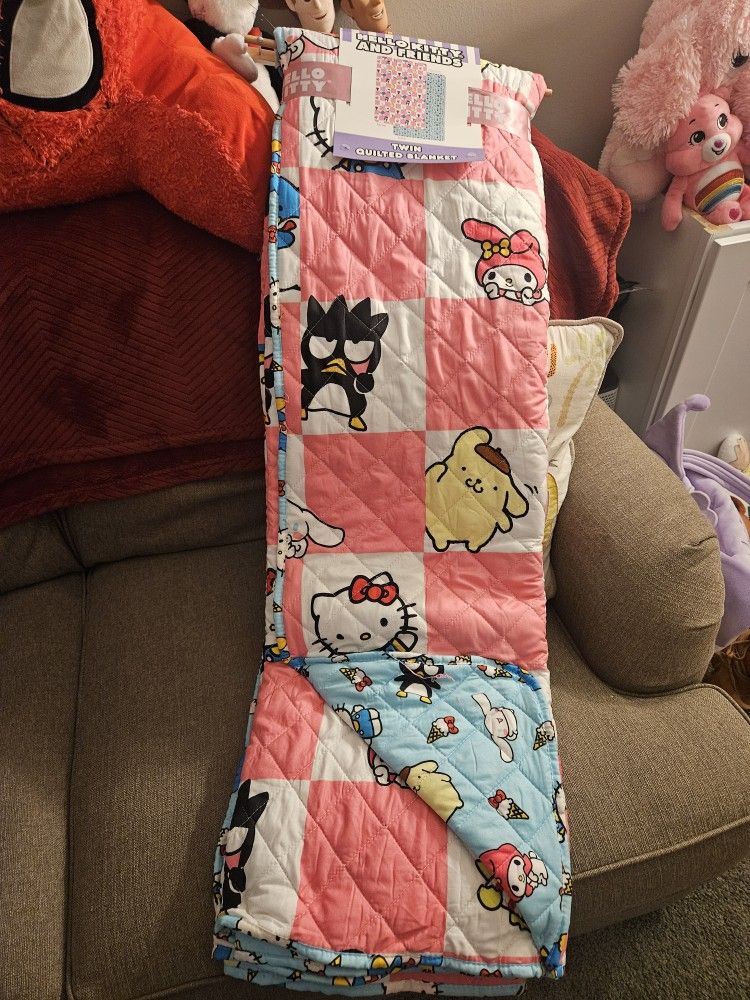 Hello Kitty And Friends Blanket 