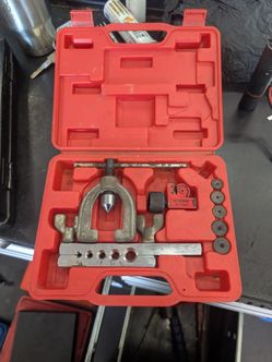 Brake line flaring kit