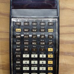 Texas Instruments Electronic Calculator Ti Programmable 58 Solid State Software 