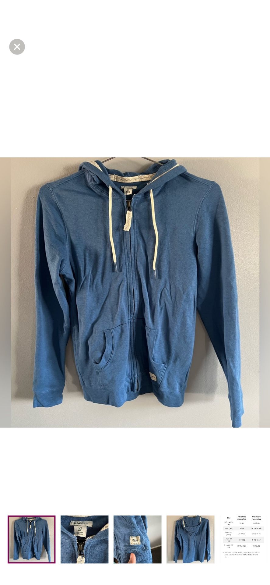 LL BEAN hoodie