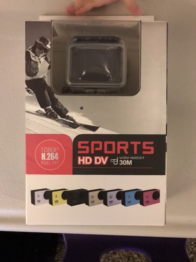 Sports HD DV 1080p, like GoPro.