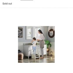 Adjustable 3 Step Toddler Tower with Handles $40