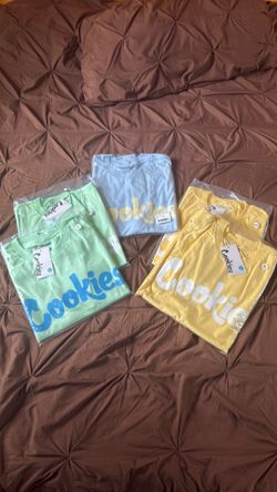 Cookies Mint Tee’s L-XXL NWT