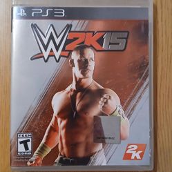 PS3 WWE 2K15 Playstation 3 Game 