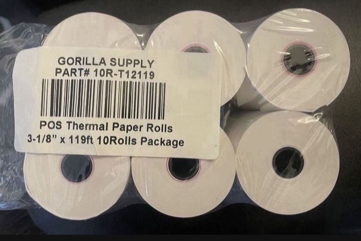 First Data credit card paper- BRAND NEW