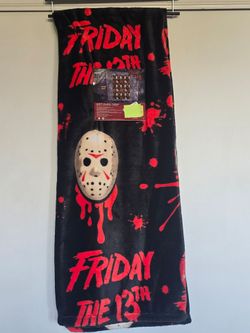 Friday The 13th Blanket Throw Size 50x70