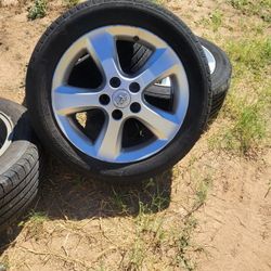 2007 Toyota Solara Original Rims And Tires