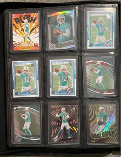 Miami Dolphins Card Lot