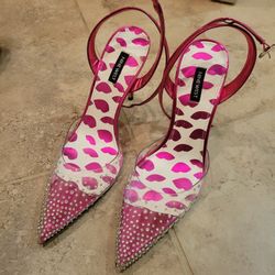 Steve Madden☆☆ rhinestone heels (size 10)