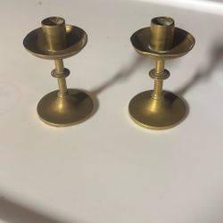 Gold Candle Holder