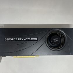 nVidia RTX 4070 Super Blower GPU