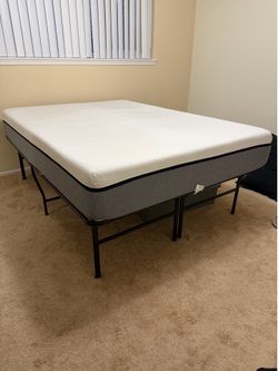 Lull Mattress with bed frame (full)