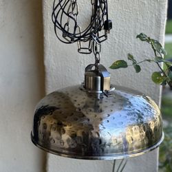 Chrome Hanging Lamp 