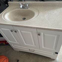 Left Sided Vanity 
