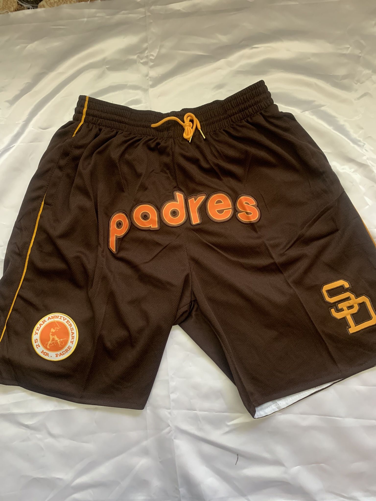 PADRES THROWBACK SHORTS