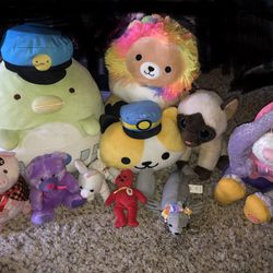 Many Plushies Please Offer 