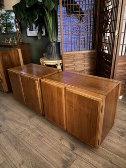 Mid Century Nightstands Side Tables by Lane