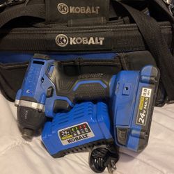 Kobalt 24v Impact With Carrying Bag