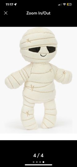 NWT! Jellycat Mummy Bob Plus