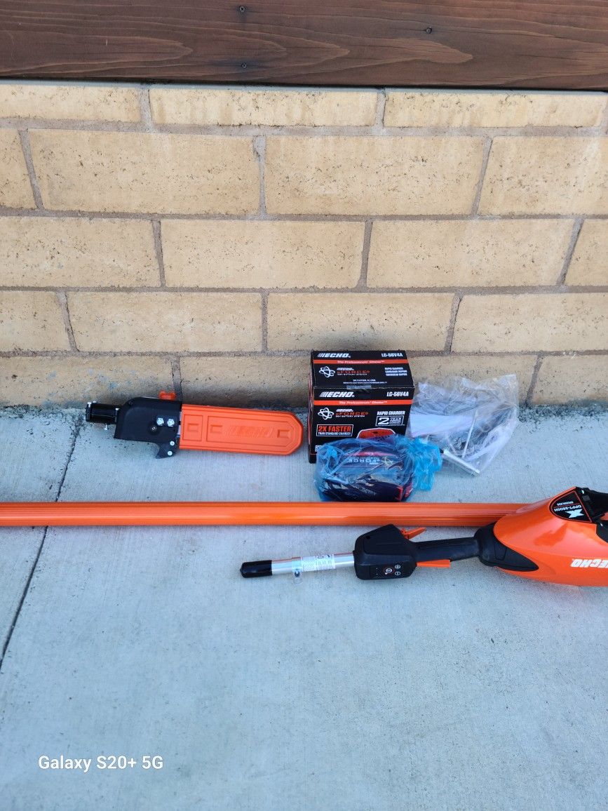 Echo Eforce 10-in Xseries Cordless Battery Telescopic Shaft Power Pole Saw