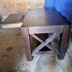 Solid Oak Antique Post- Masters Desk , .      