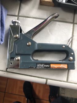 Heavy Duty Steel GS Three-Way Tacker Staple Gun Kit FastenPRO