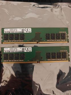 16GB (2x8GB) Samsung 2400mhz DDR4 UDIMM Desktop RAM