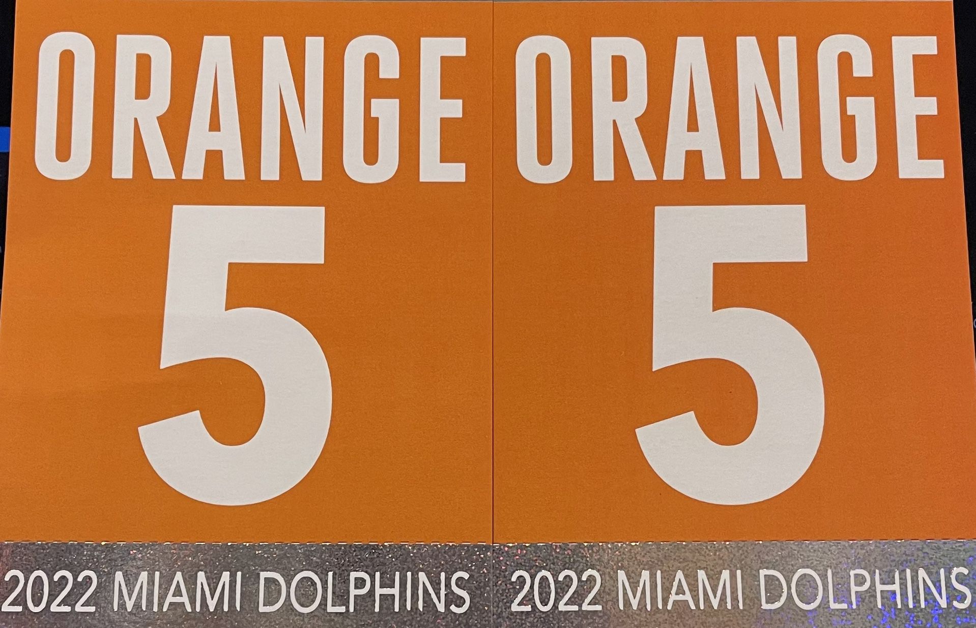 Minnesota Vikings V. Miami Dolphins Orange Parking Pass For Orange Lot $165