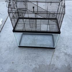 Hamster or Small Animal Tank and Cage 