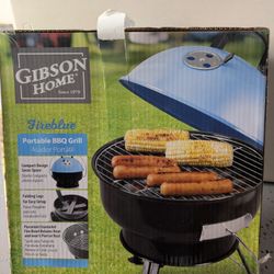 Gibson Home Fireblue Portable BBQ Grill