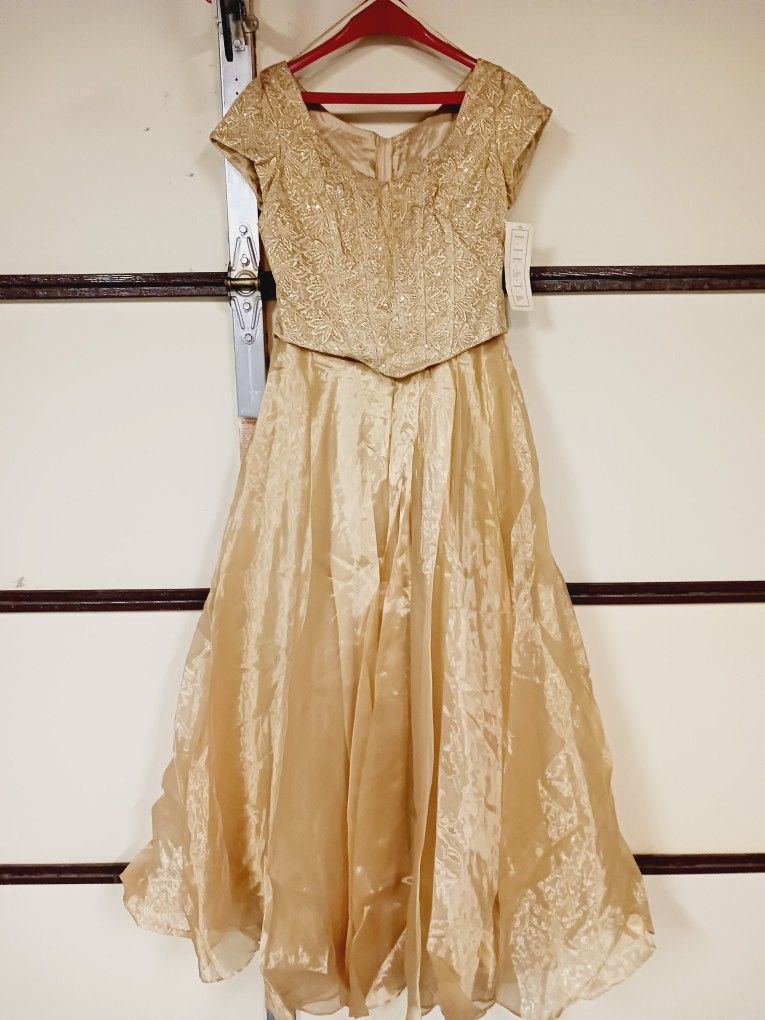 Gold Prom Gown