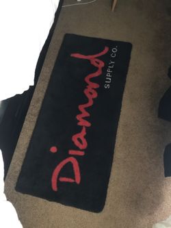 Diamond supply co. rug