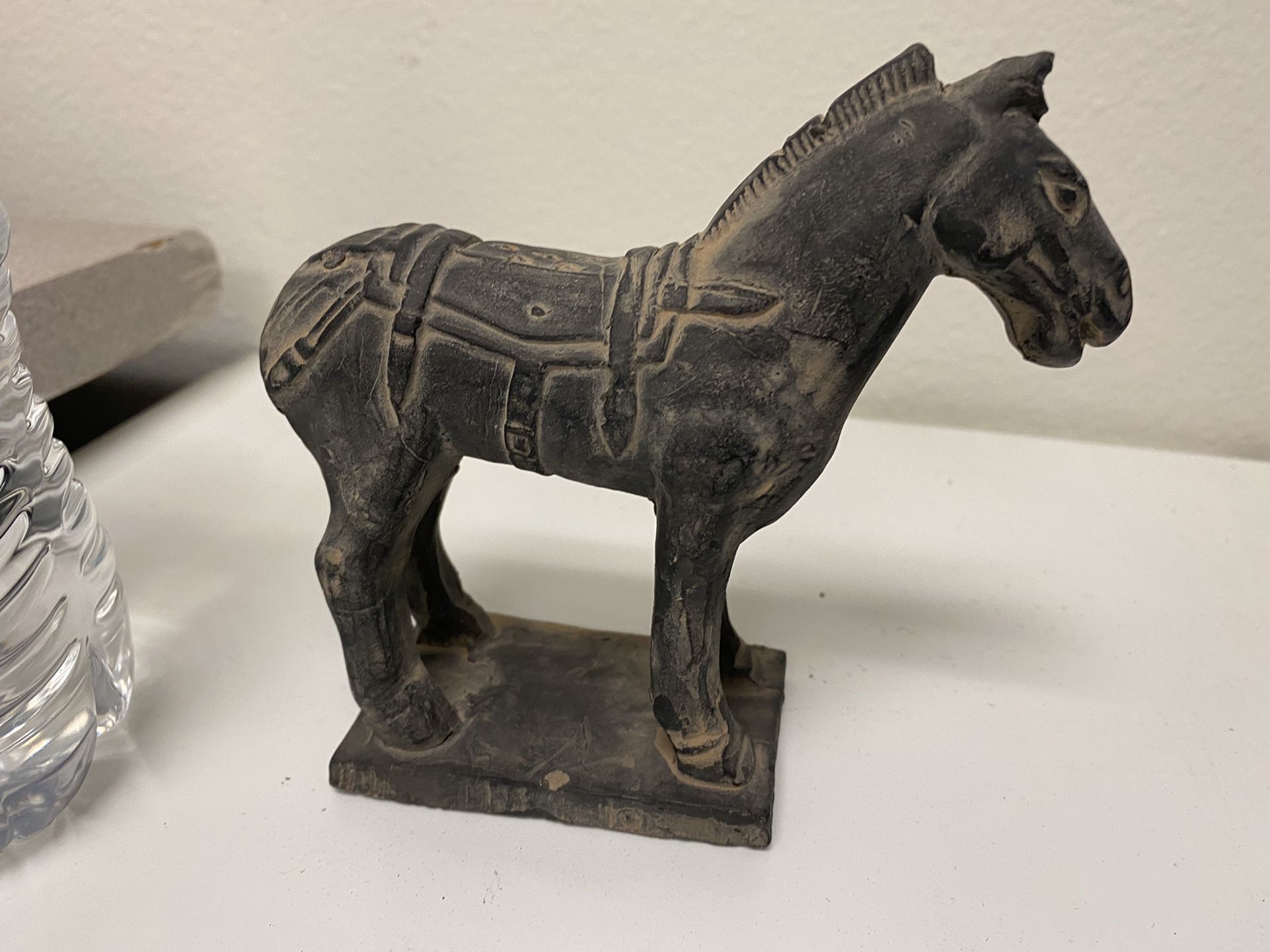 China Antique Hand Made Horse Status 