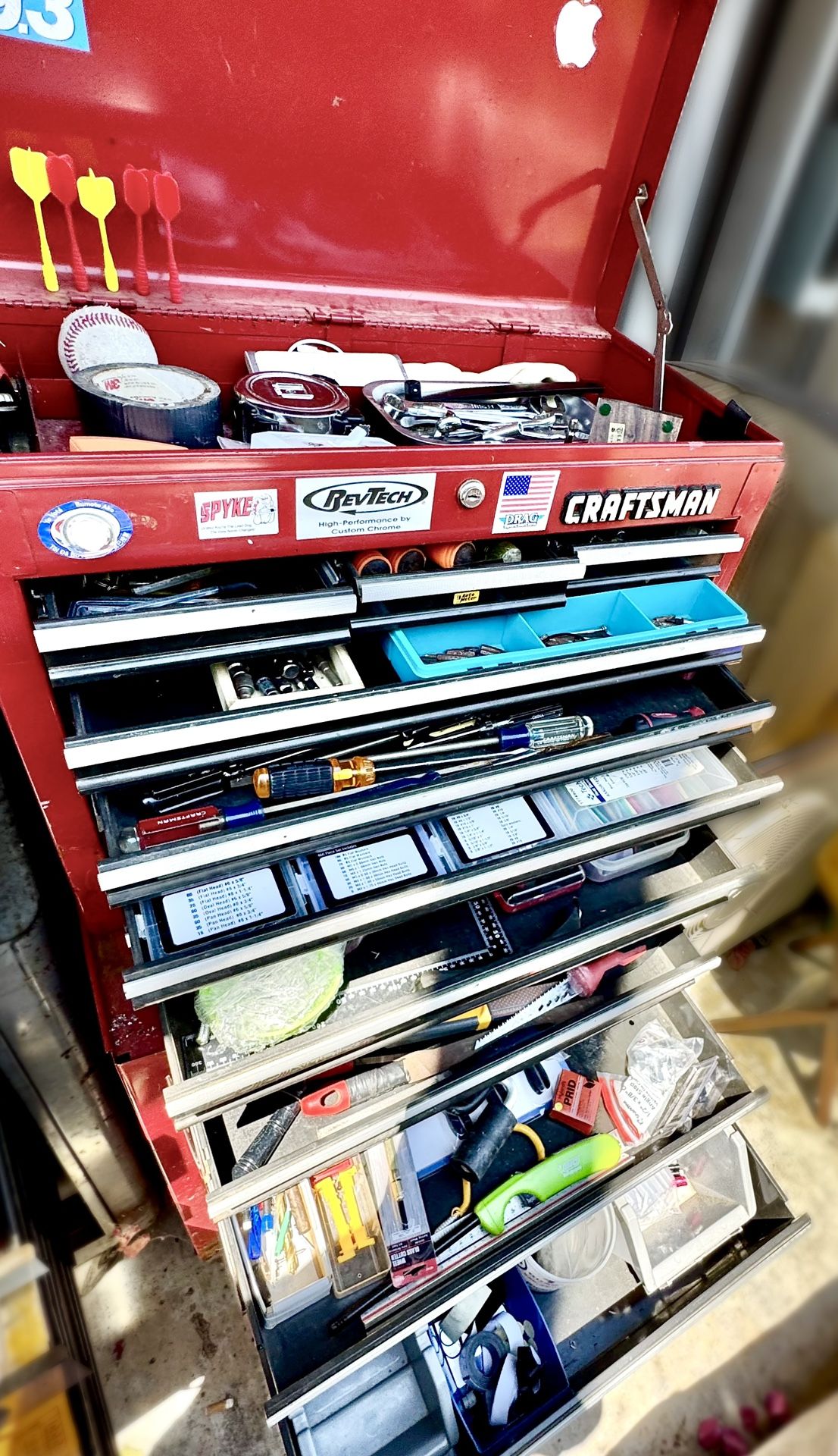 Craftsman MBC Howard Tool Chests - Rolling Cabinets with Tools