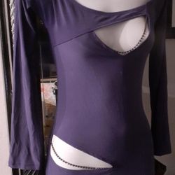 Purple Mini Dress