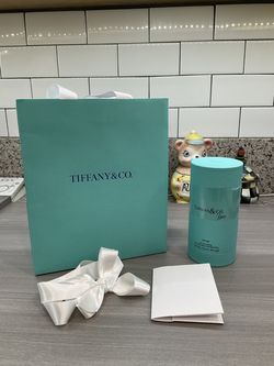 10” TIFFANY & COMPANY BAG AND PERFUME BOX