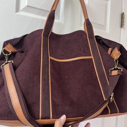 DSW Corduroy Duffle Bag(Extra Large)