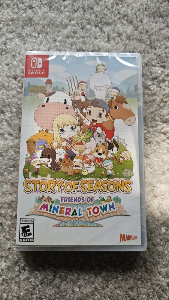 Story of Seasons: Friends of Mineral Town For Nintendo Switch NEW SEALED