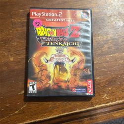 PS2 Dragón Ball Z Budokai Tenkaichi Video Game 