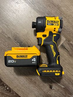 Dewalt 20v XR 1/4 Quiet Hydraulic Impact Driver