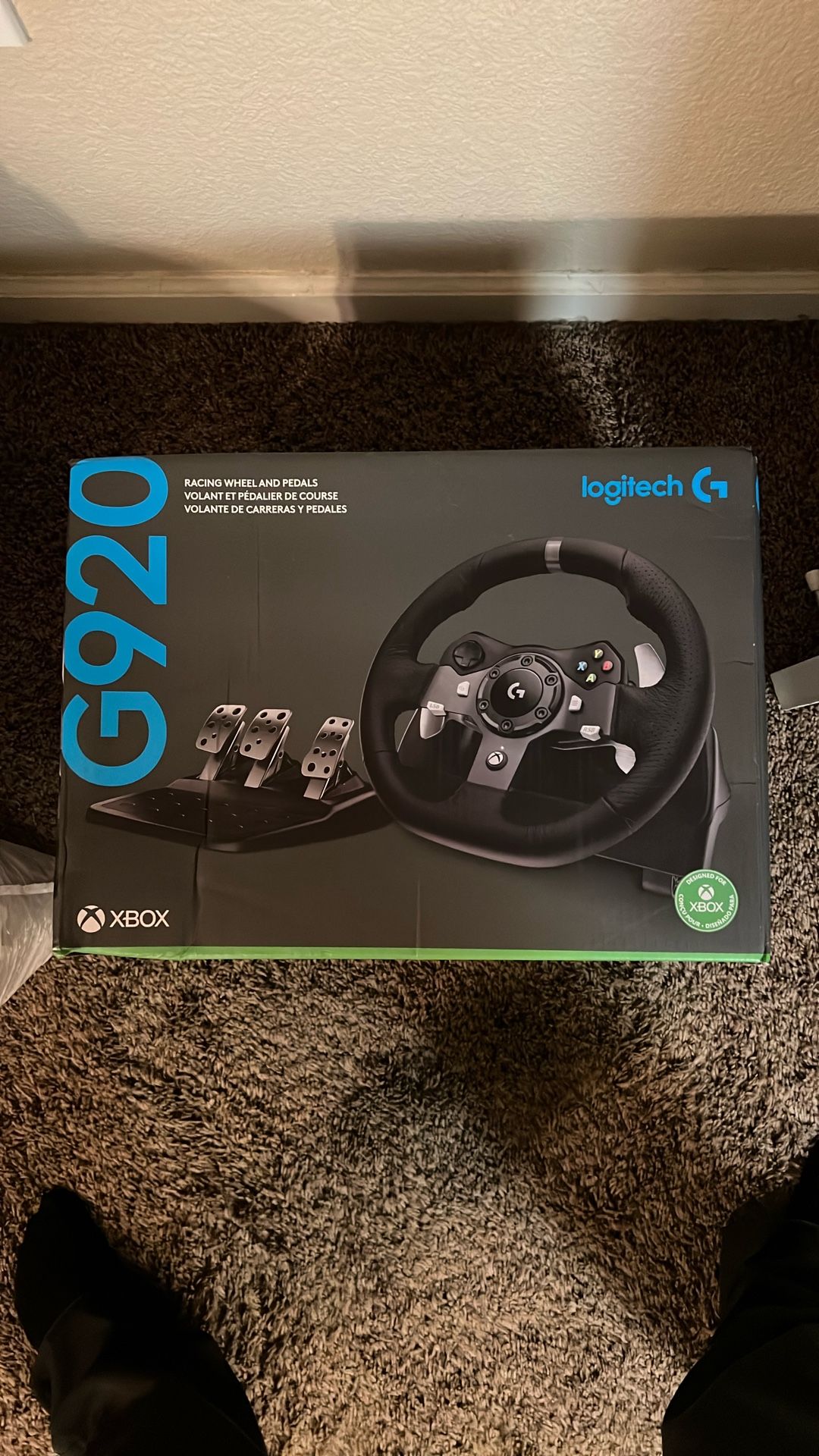 Logitech G920 Steering Wheel & Pedals