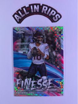 2024 Topps Chrome - Finesse Caleb Williams #F-1 X-Fractor (RC)