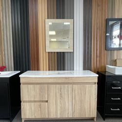 54” Cinnamon Bathroom Vanity 