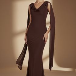 Women dress new size Small New (brown)