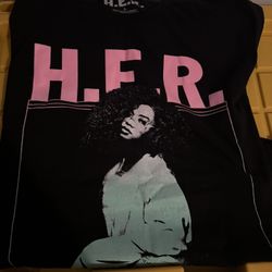 H.E.R. T Shirt (large) 